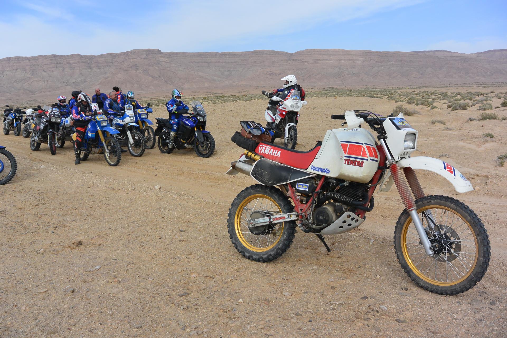 SuperTènèrè deserto Tunisia gruppo moto 