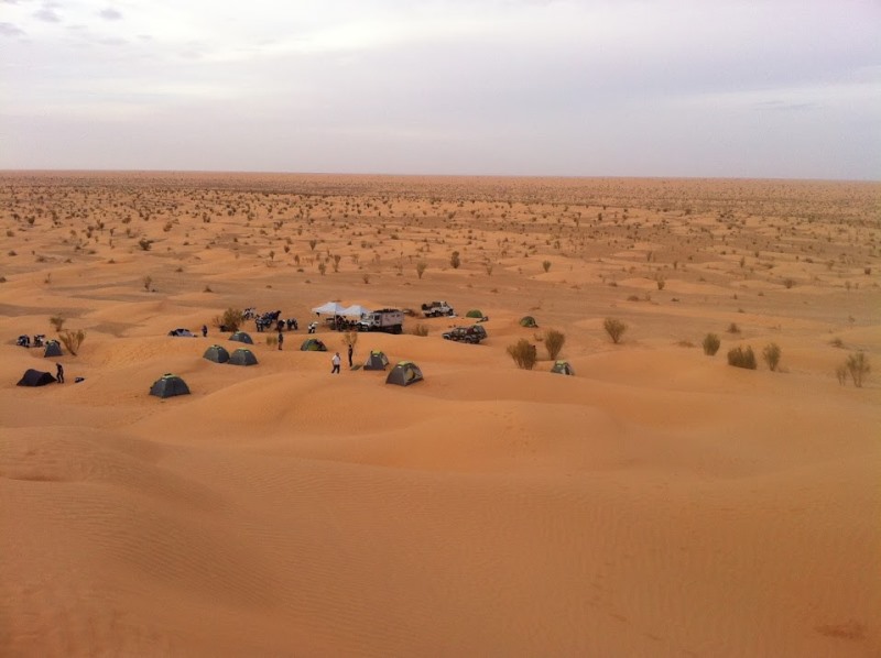 SuperTènèrè deserto Tunisia tende bivacco
