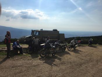 Viaggio moto Tour Sardegna Fuoristrada Unimog